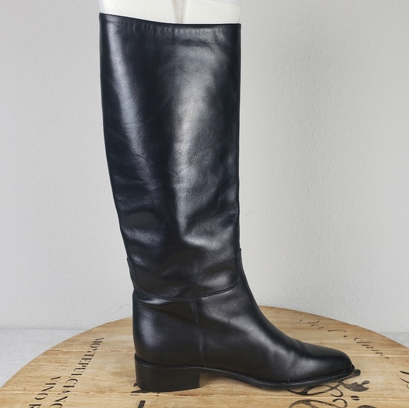 379gap Sesto Meucci tall leather riding boots - Picture 3 of 12